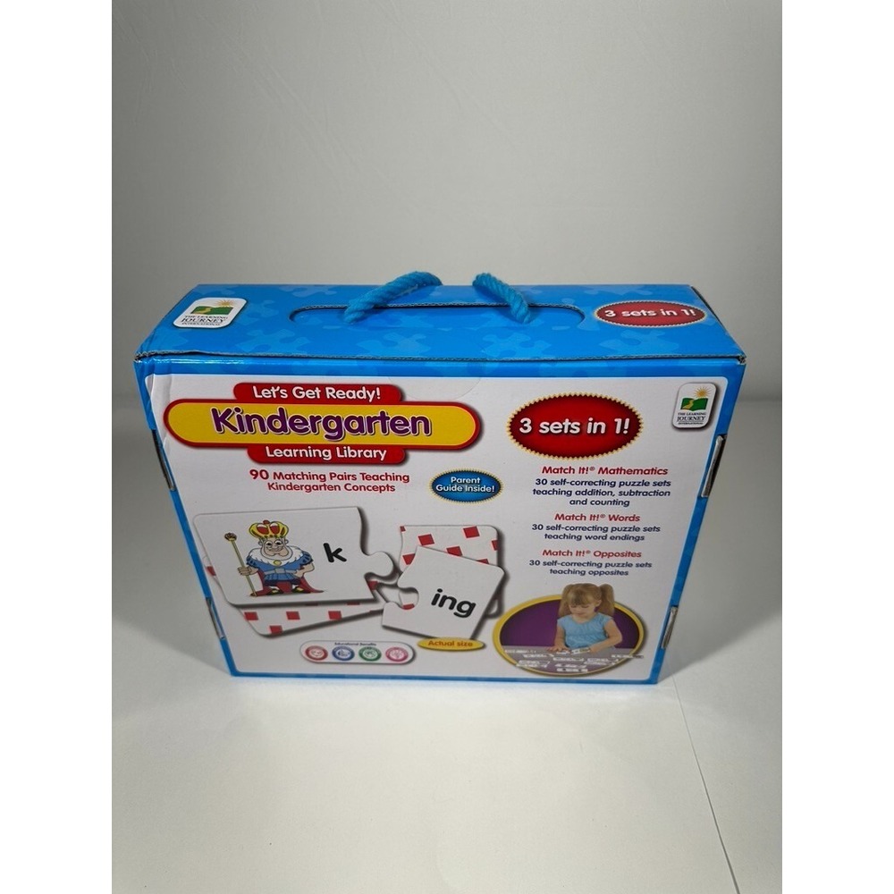 Learning Library Kindergarten Mathematics, Animal Families, Words - 3 Sets in 1 - Picture 3 of 3